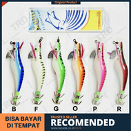 Umpan Mancing Cumi Squid Jig Tornado fiber hs 1001 gid nyala - Umpan Imitasi Ikan - Umpan Nyala Bent