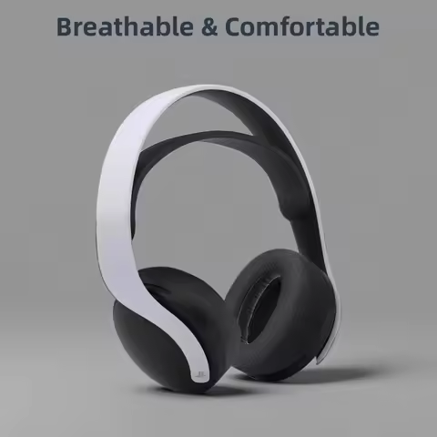 PS5 Ear Pads Replacement for Sony Playstation 5 Pulse 3D PS5 Wireless Headphones, Breathable & Comfo