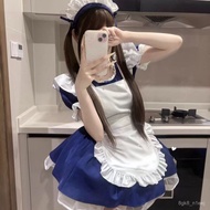 Cute maid angel costume, soft girl style, navy blue, youthful angel cos Costume