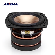 AIYIMA 1Pcs 4 Inch Audio Speaker Driver 4 Ohm 100W Full Range Speakers Sound Column Loudspeaker DIY Home Theater
