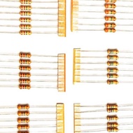 1/2W or (0.5w) Carbon Film Resistance Value 1Mohm-4.7 Mohm Allow Error ±5% Resistance E12 Full Serie