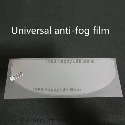 Universal Anti-fog Film for AGV SHOEI HJC KYT MT Alpinestars ARAI BELL SHARK LS2 SCORPION NOLAN Anti