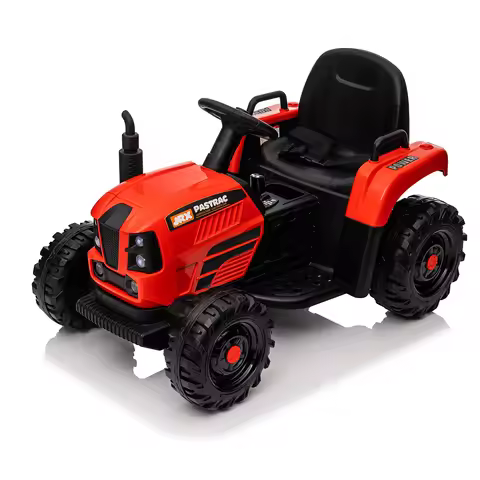 24V 400W Kids Ride-On Tractor + Trailer Toys Car Parent Remote 3-Speed LED USB/MP3/Bluetooth Power D