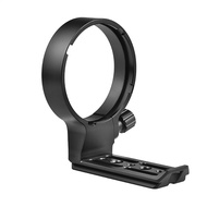 Lens Collar Support Tripod Mount Ring with Arca Quick Release Plate 1/4" & 3/8" Screw Hole Aluminum 