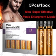 Penis Enlarge Growth Essential Oil Natural Herbal Health Men Delay Time Lanthome 1box/5pcs