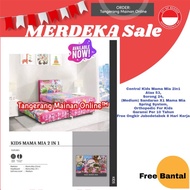 Spring Bed Central Set Kasur Deluxe Kids 2in1 120x200 HB Bonita