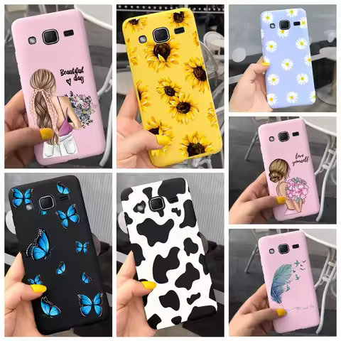 For Samsung Galaxy J2 2015 J200 J200F J200H Case Cover Soft Silicon Phone Shell for Samsung J2 Case 