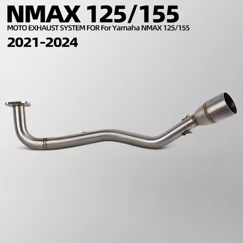 Tricity Exhaust Headers Tube For Yamaha Tricity 125/155 2023-2025 NMAX 125/155 2021-2024 Motorcycle 