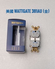 美國 Wattgate 381AU audio Grade 藍星    →美式座( 冷凍，鍍金) 音響專業用， 靚聲