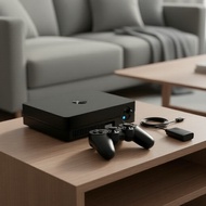4K Retro Game Console Stick, 128G Preloaded 20000+ PS1 Games, Dual Wireless Controllers Konsol Perma