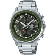 5Cgo CASIO EDIFICE series EFV-600D-3CV outdoor adventure camouflage style stainless steel watch 【Shipping from Taiwan】