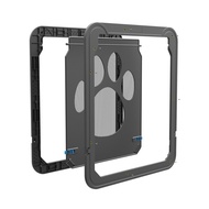 Pet Supplies Dog Paw Print Door Anti-Bite Medium Large Dog Dog Screen Window Door Cat Dog Door