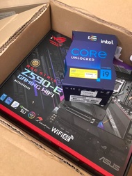 เซ็ต ซีพียู เมนบอร์ด แรม Gaming Hiend Intel i9-11900K | ASUS Rogstrix Z590-E Gaming WIFI | TT Toughr