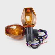 2 Pcs Motorcycle Turn Signal Light Indicator Flasher Lamp For HONDA CB400 SF CB 1300 600 900 HORNET 