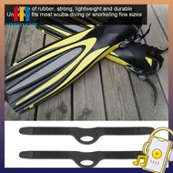 MYRONGMY Swimming Fin Strap, Durable Elastic Flippers Fin Strap, Accessories Adjustable Rubber Fin F