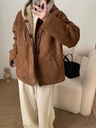 รุ่น CS250 เสื้อโค้ทเท็ดดี้แบร์ เสื้อโค้ทกันหนาวใส่ได้ 2 ด้าน