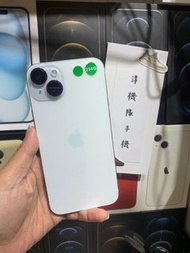 【循環次數少】 Apple iPhone 15 Plus 256G 6.7吋 15+ 可面交 實體店#3263