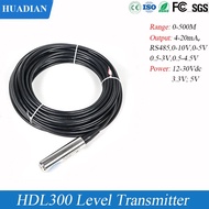80M 4-20MA RS485 0.5-3V 0.5-5V level transmitter Controller level sensor water tank level indicator 