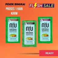 NYU Henna Shampoo Hair Colour - Shampo Pewarna Rambut - Shampoo uban - NYU Shampoo