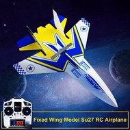 Fixed Wing Model Su27 RC Airplane With Microzone MC6C Transmitter with Receiver and Structure Parts 