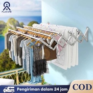 Jemuran Baju Tempel Dinding Jemuran dinding lipat Jemuran Pakaian