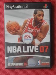 電玩遊戲 PS2-NBA -勁爆美國職籃07  光碟品優