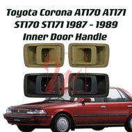 Toyota Corona AT170 AT171 ST170 ST171 Inner Door Handle Biege Dark Grey 1987 - 1989 New Pembuka Dalam Pintu Kereta