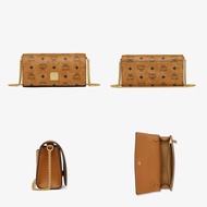 [ทักแชทก่อนสั่ง] MCM แท้💯 Aren Shoulder Bag In Visetos (Cognac)