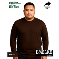 Plain Long Sleeve T-Shirts Jumbo SizeBIGs for Men and Women | 4XL - 7XL | Cool Long Sleeve Shirt