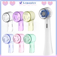 LEMONTRE 4PCS Toothbrush Heads Dustproof Cover, Plastic Replacement Heads Electric Toothbrush Caps, 