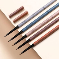 Eye Makeup Cosmetic Black Brown Ultra Fine Eyebrow Pen Waterproof Long Lasting Eyebrow Pencil G4u1