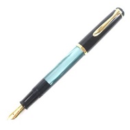 品相極佳的百利金（PERIKAN）M250 EF尖鋼筆，筆身大理石紋設計，錒刻品牌標誌。有黑色、綠色和金色可選。含原廠筆盒。德國製造。