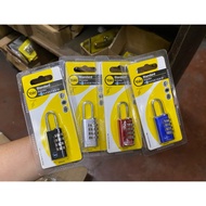 Yale Aluminum Padlock 4 Digit Combination Padlock 20mm YE3C/20/4/121/1