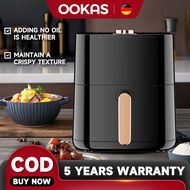 OOKAS air fryer digital touch Air Fryers Household Fully Automatic French Fries Machine Control Smart Electric Fryer