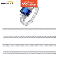PHYHOO 5 Pieces Spring Rope Ring Size Adjuster 10cm Invisible Anti-Slip Ring Sizer Band PU Anti-Scra