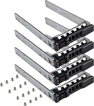 Hard Drive Caddy 2.5" SSD HDD Caddy G176J 0G176J Hard Drive Bracket SAS SATA Caddy Compatible for De