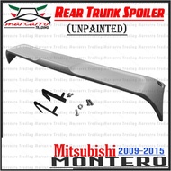 Mitsubishi Montero 2009-2015 GTV Clip Type Rear Trunk Spoiler (Unpainted) 2nd DESIGN