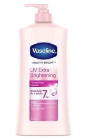 [100/300/500ml.] Vaseline Healthy White UV Lightening lotion Pink 300/500ml วาสลีน เฮลธี ไวท์ ยูวี ไลท์เทนนิ่ง โลชั่น ชมพู 320/500 มล UNILEVER โลชั่นวาสลีน