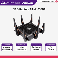 ASUS ROG Rapture GT-AX11000 AX11000 Tri-band 10 Gigabit WiFi Router, AiProtection Lifetime Security by Trend Micro, AiMesh compatible for Mesh Wi-Fi System, Next-Gen Wi-Fi 6, Wireless 802.11Ax