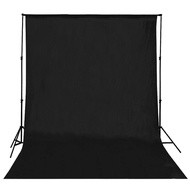 LAYAR Photography Studio Backdrop Cloth 280 x 280 cm Back Screen S-1104 - Black