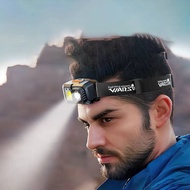 Warsun LED Sensor Hat Clip Lamp Waterproof Head Light Rechargeable Fishing Searching Camping Head Fl