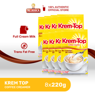 Alaska Krem-Top Non-Dairy Coffee Creamer 220g | Set of 8
