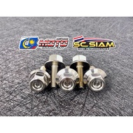 HENG ACRYLIC CRANKCASE COVER BOLTS FOR NMAX & AEROX (5PCS) CNC