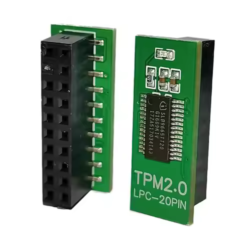 TPM 2.0 20Pin LPC Encryption Security Module Remote Card Windows 11 Upgrade TPM2.0 Module 12 To 20pi