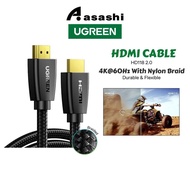 Ugreen HDMI Cable Ver 2.0 4K@60Hz With Nylon Braid UG-HD118-40412 / UG-HD118-40416