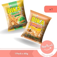 Bika Crackers Chip Snack Vegetable / Curry Chicken - 60g (Big)