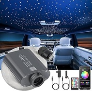 SUNKENET 16 W Starry Sky Car, 550 Pieces x 0.75 mm x 4 m Starry Sky Fibre Optic RGBW Bluetooth App/R