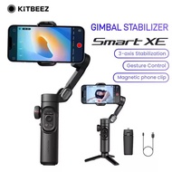 Smart XE 3-Axis Handheld Gimbal Stabilizer Foldable AI Face Tracking Phone Gimbal Selfie Stick for L