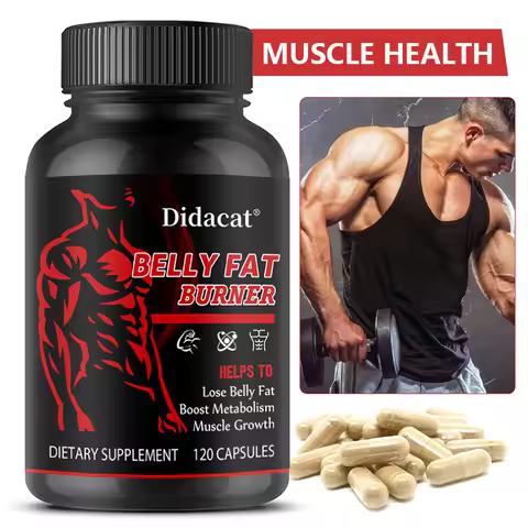 Belly Fat Burner Capsules - Fat Burning, Supports Energy Metabolism, Appetite Suppression, Weight Ma