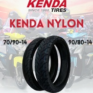 TAYAR TYRE KENDA NYLON 70/90-14 90/80-14 100% ORI ORIGINAL YAMAHA EGO GEAR AVANTIZ TUBELESS TIRE